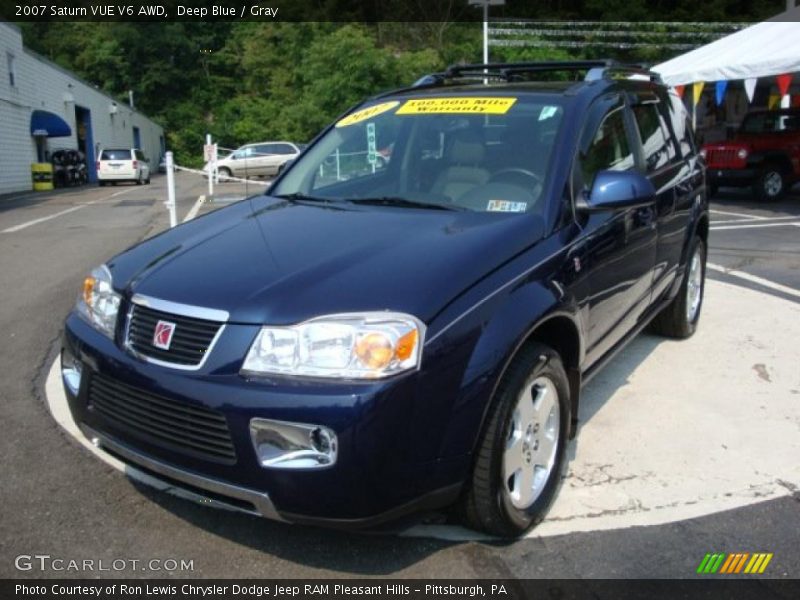 Deep Blue / Gray 2007 Saturn VUE V6 AWD