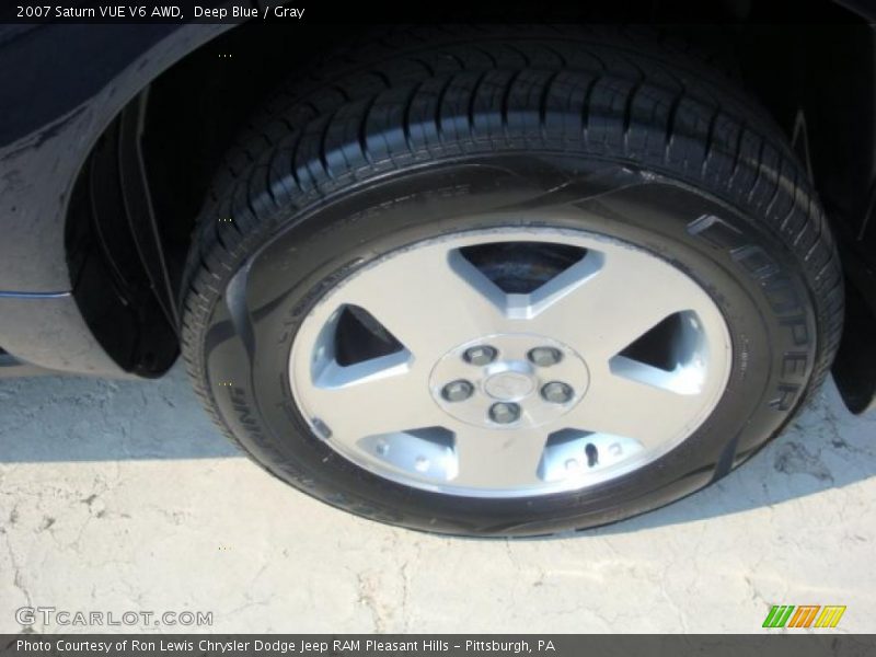 Deep Blue / Gray 2007 Saturn VUE V6 AWD
