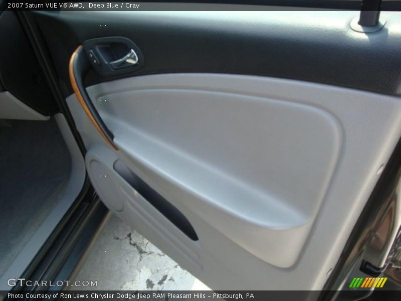 Deep Blue / Gray 2007 Saturn VUE V6 AWD