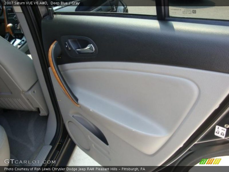 Deep Blue / Gray 2007 Saturn VUE V6 AWD