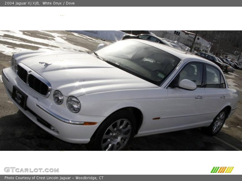 White Onyx / Dove 2004 Jaguar XJ XJ8