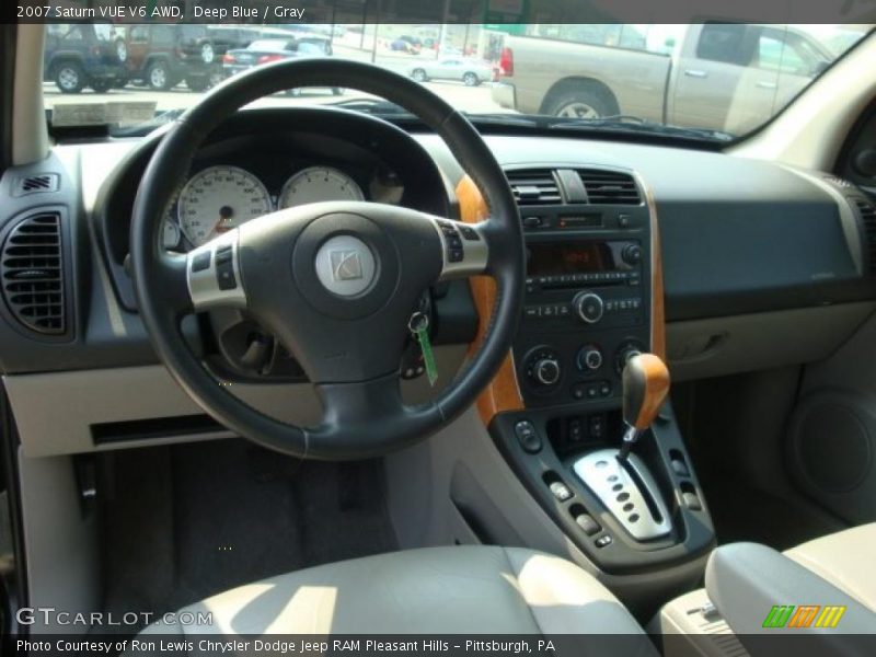 Deep Blue / Gray 2007 Saturn VUE V6 AWD