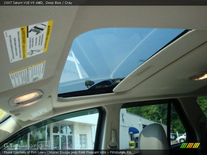 Deep Blue / Gray 2007 Saturn VUE V6 AWD