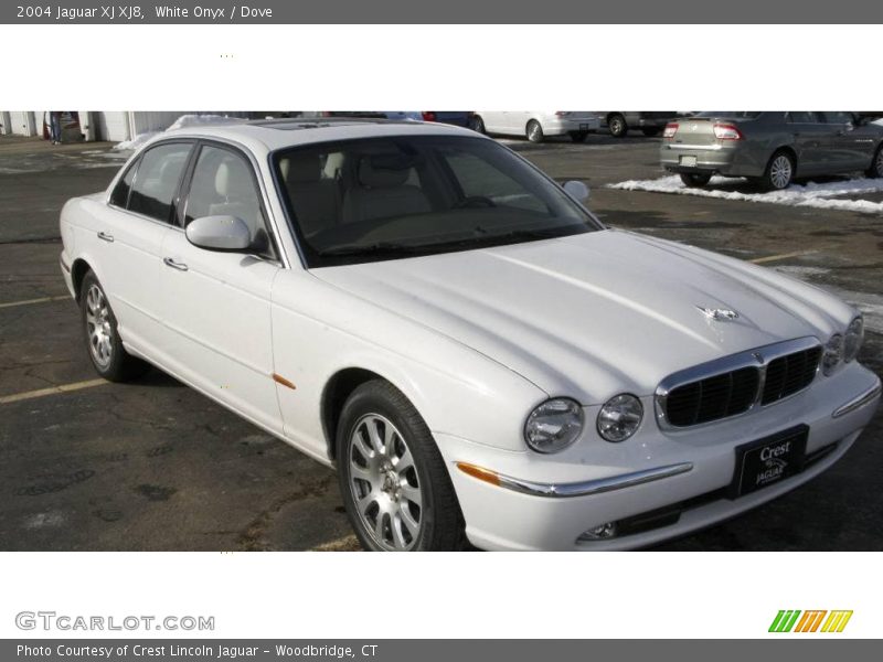 White Onyx / Dove 2004 Jaguar XJ XJ8