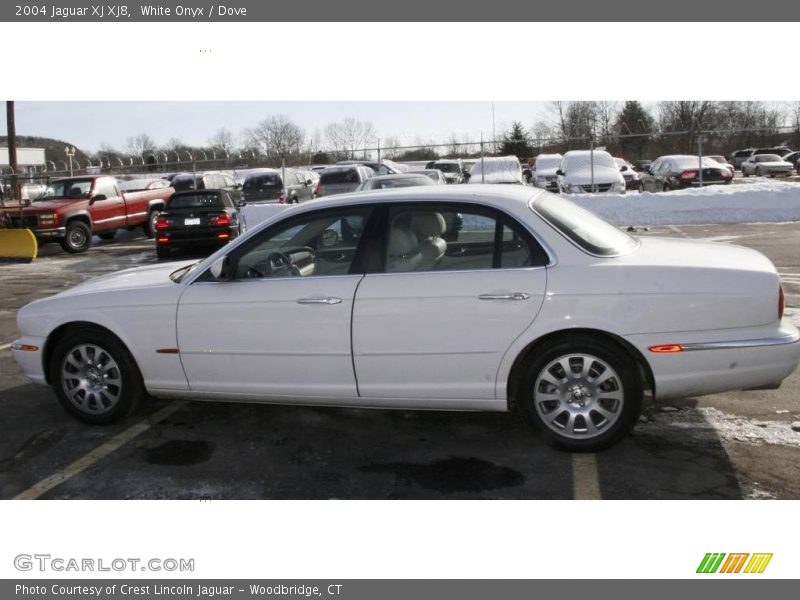 White Onyx / Dove 2004 Jaguar XJ XJ8