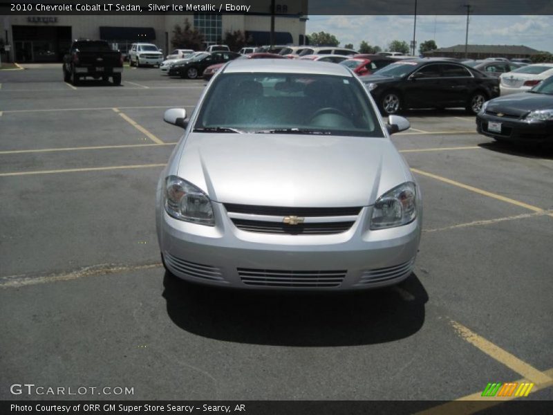 Silver Ice Metallic / Ebony 2010 Chevrolet Cobalt LT Sedan