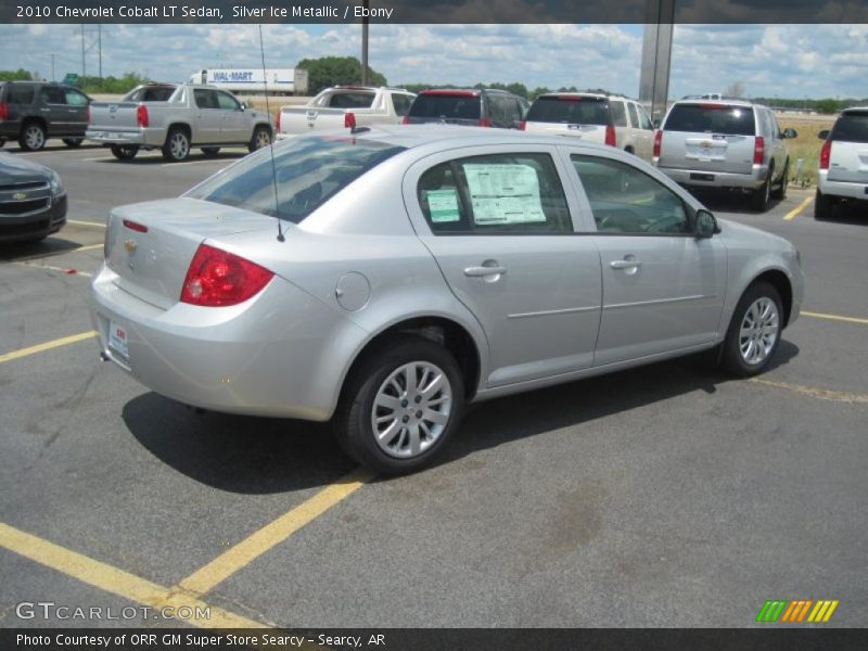 Silver Ice Metallic / Ebony 2010 Chevrolet Cobalt LT Sedan