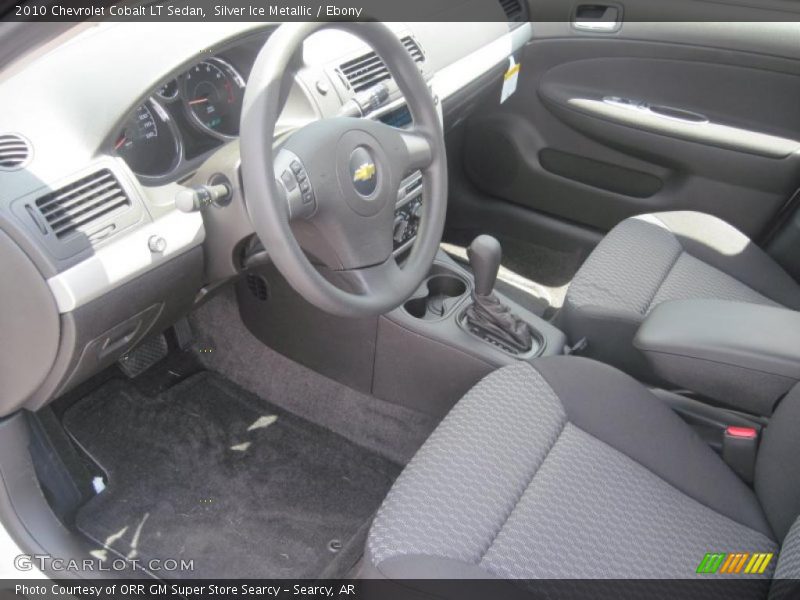 Silver Ice Metallic / Ebony 2010 Chevrolet Cobalt LT Sedan