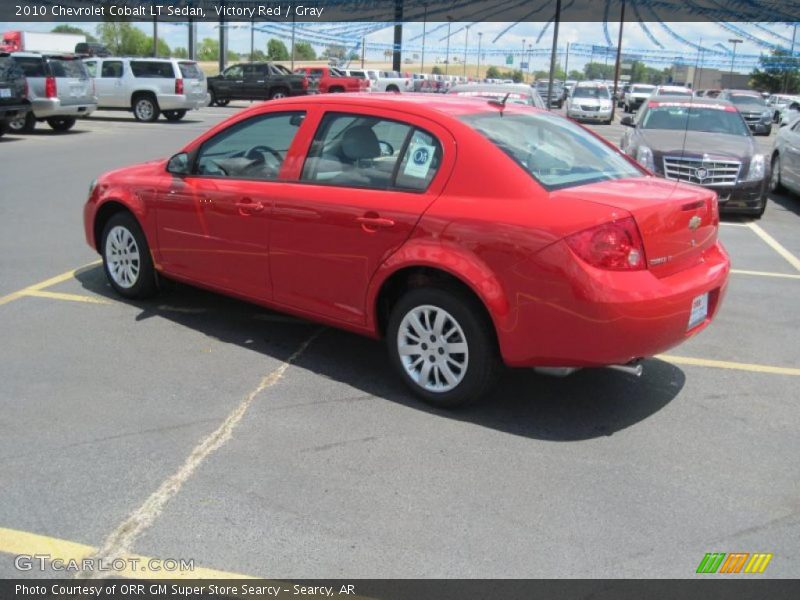 Victory Red / Gray 2010 Chevrolet Cobalt LT Sedan