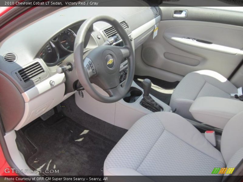 Victory Red / Gray 2010 Chevrolet Cobalt LT Sedan