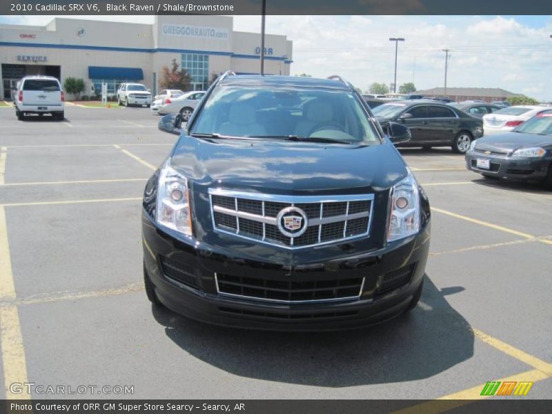 Black Raven / Shale/Brownstone 2010 Cadillac SRX V6