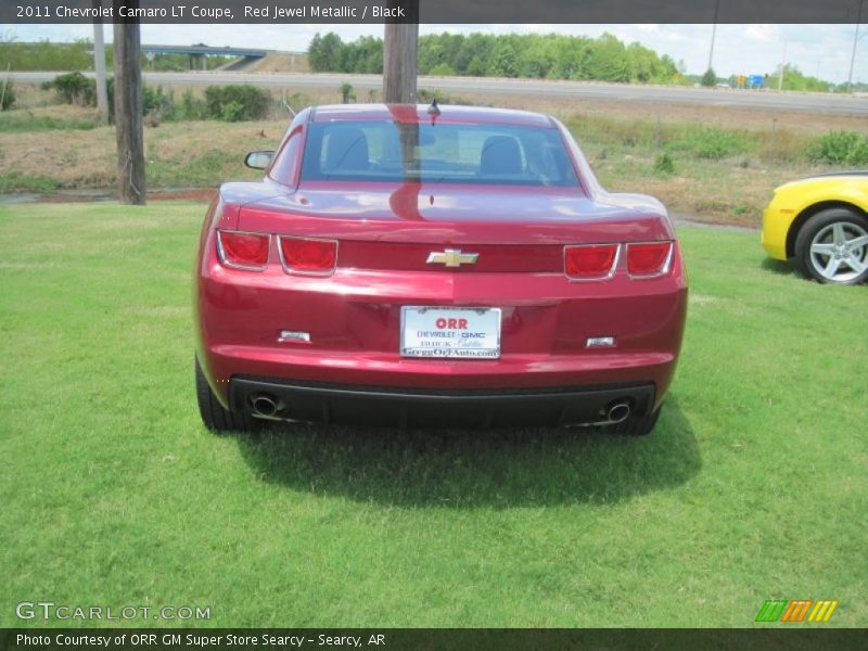 Red Jewel Metallic / Black 2011 Chevrolet Camaro LT Coupe