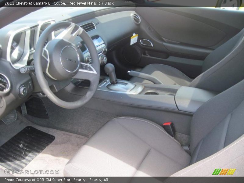 Red Jewel Metallic / Black 2011 Chevrolet Camaro LT Coupe