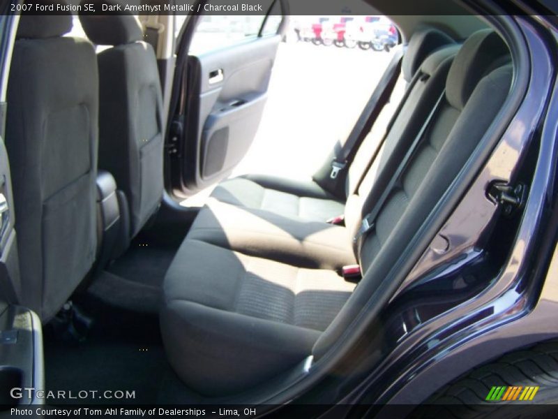 Dark Amethyst Metallic / Charcoal Black 2007 Ford Fusion SE