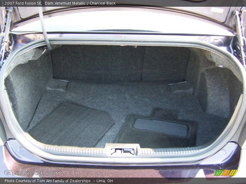 Dark Amethyst Metallic / Charcoal Black 2007 Ford Fusion SE