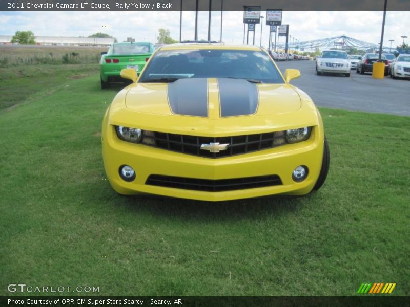 Rally Yellow / Black 2011 Chevrolet Camaro LT Coupe