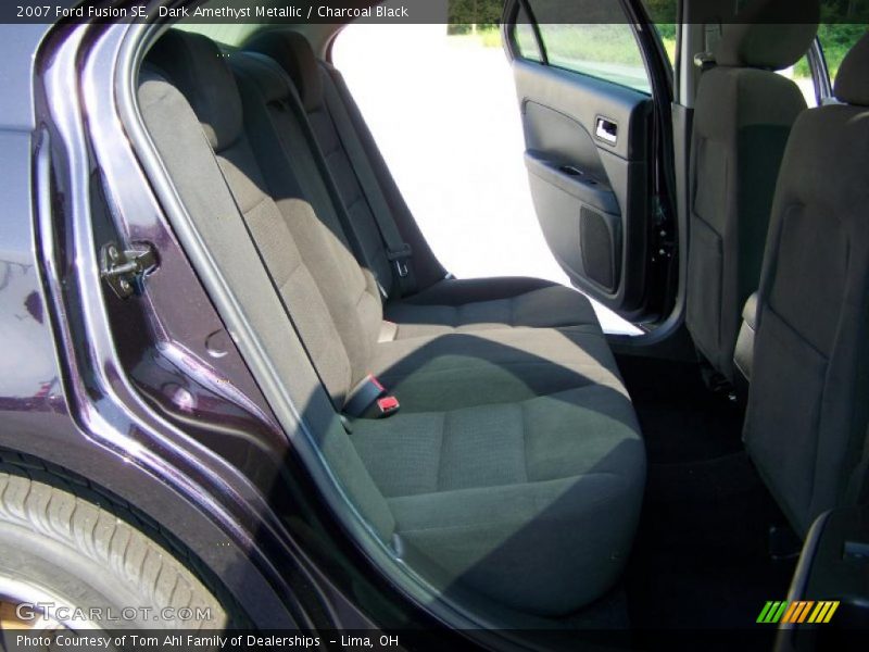 Dark Amethyst Metallic / Charcoal Black 2007 Ford Fusion SE