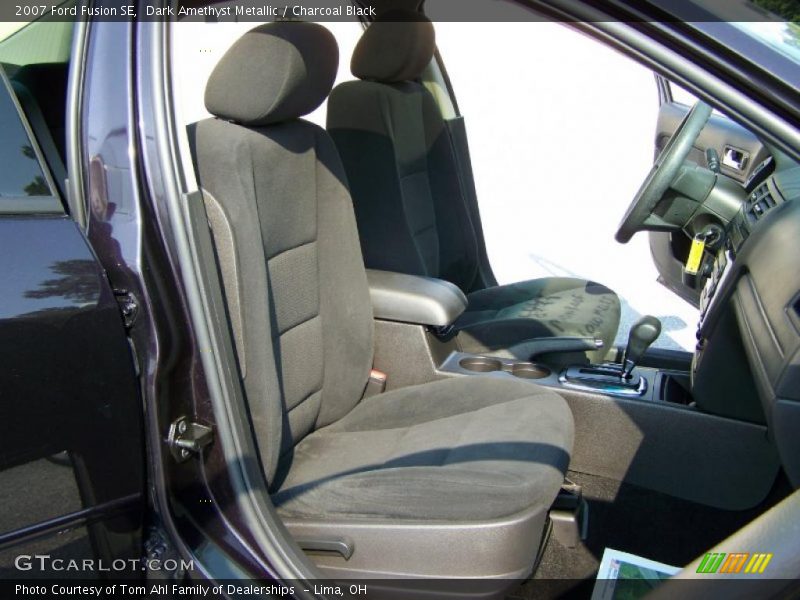 Dark Amethyst Metallic / Charcoal Black 2007 Ford Fusion SE