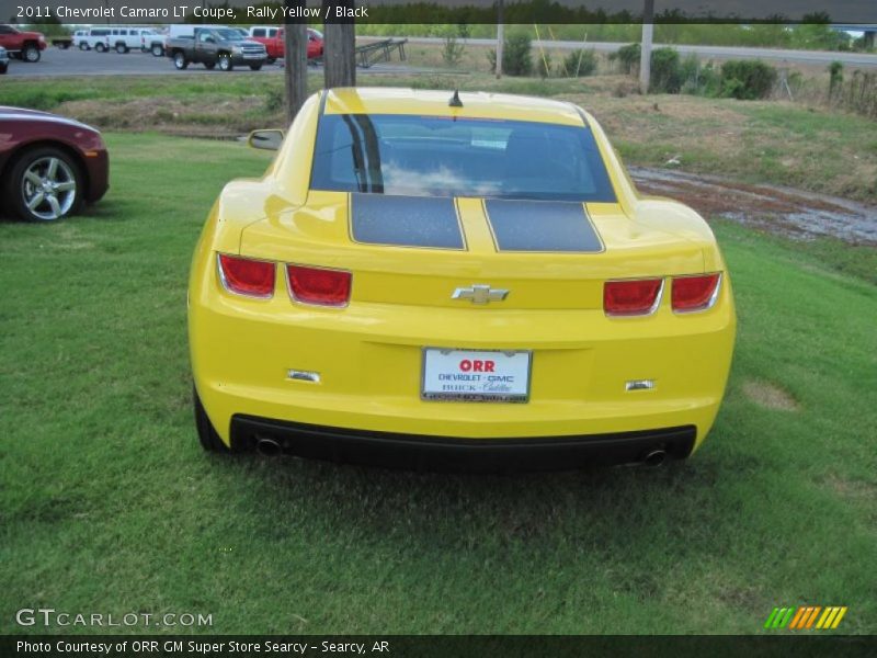 Rally Yellow / Black 2011 Chevrolet Camaro LT Coupe