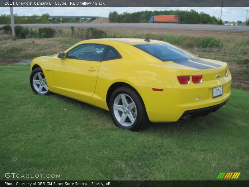 Rally Yellow / Black 2011 Chevrolet Camaro LT Coupe
