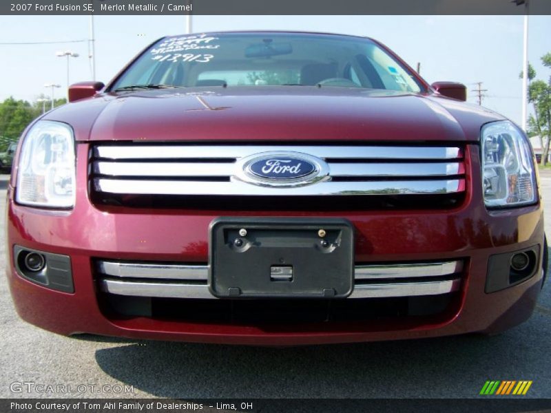 Merlot Metallic / Camel 2007 Ford Fusion SE