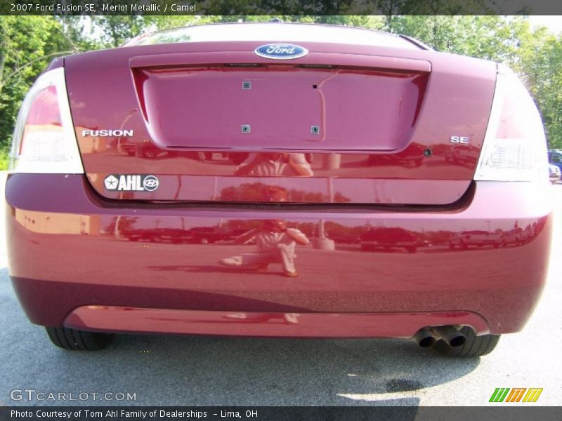 Merlot Metallic / Camel 2007 Ford Fusion SE