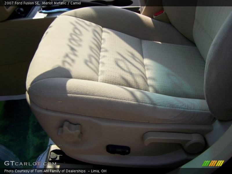 Merlot Metallic / Camel 2007 Ford Fusion SE