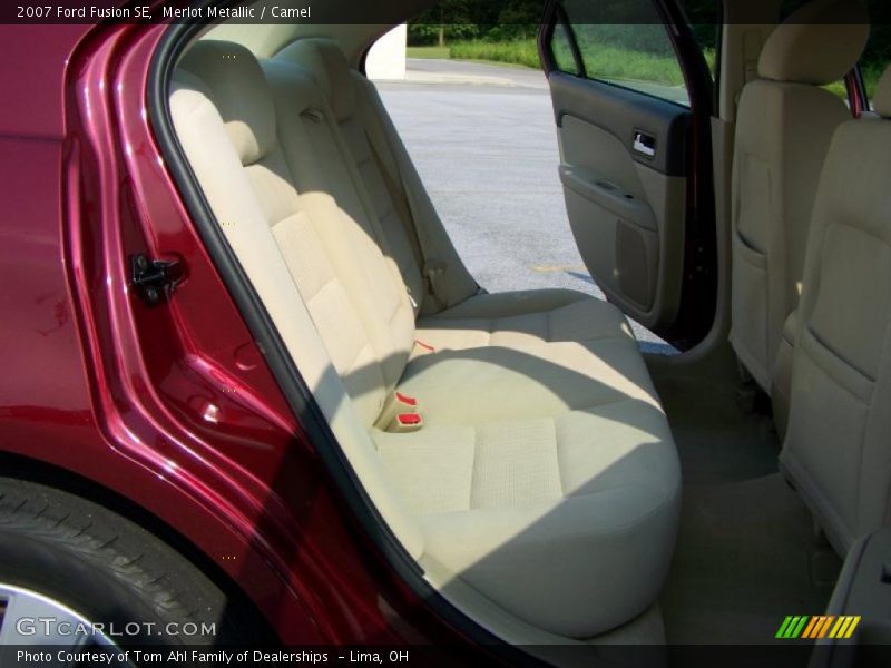 Merlot Metallic / Camel 2007 Ford Fusion SE