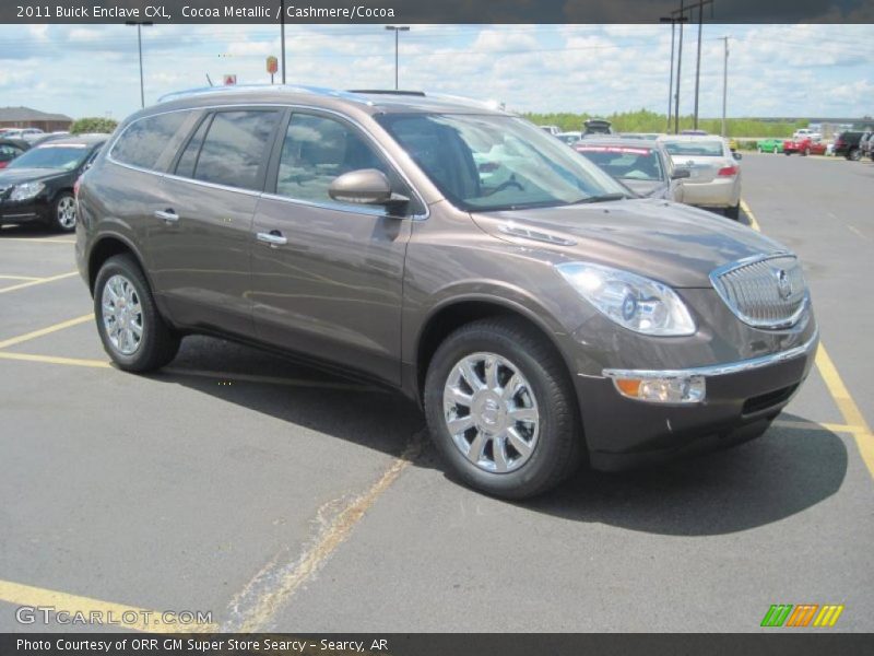 Cocoa Metallic / Cashmere/Cocoa 2011 Buick Enclave CXL