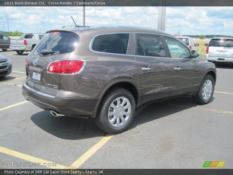 Cocoa Metallic / Cashmere/Cocoa 2011 Buick Enclave CXL