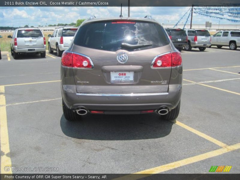 Cocoa Metallic / Cashmere/Cocoa 2011 Buick Enclave CXL