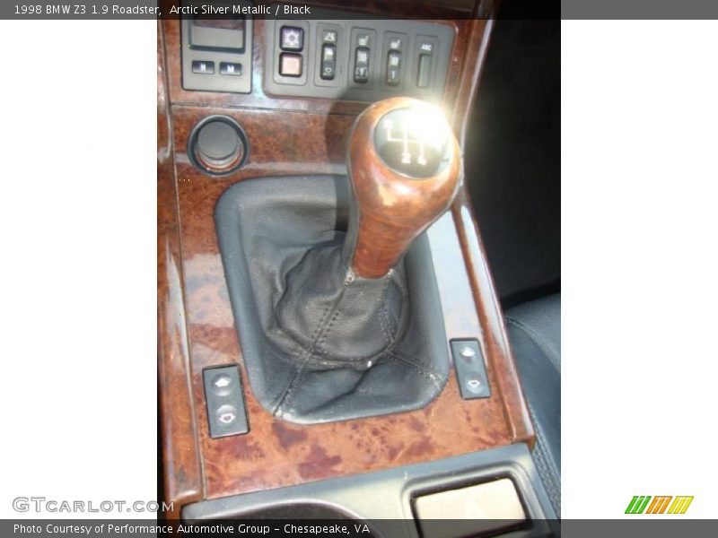 Arctic Silver Metallic / Black 1998 BMW Z3 1.9 Roadster