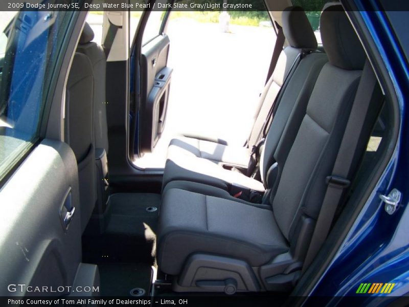 Deep Water Blue Pearl / Dark Slate Gray/Light Graystone 2009 Dodge Journey SE