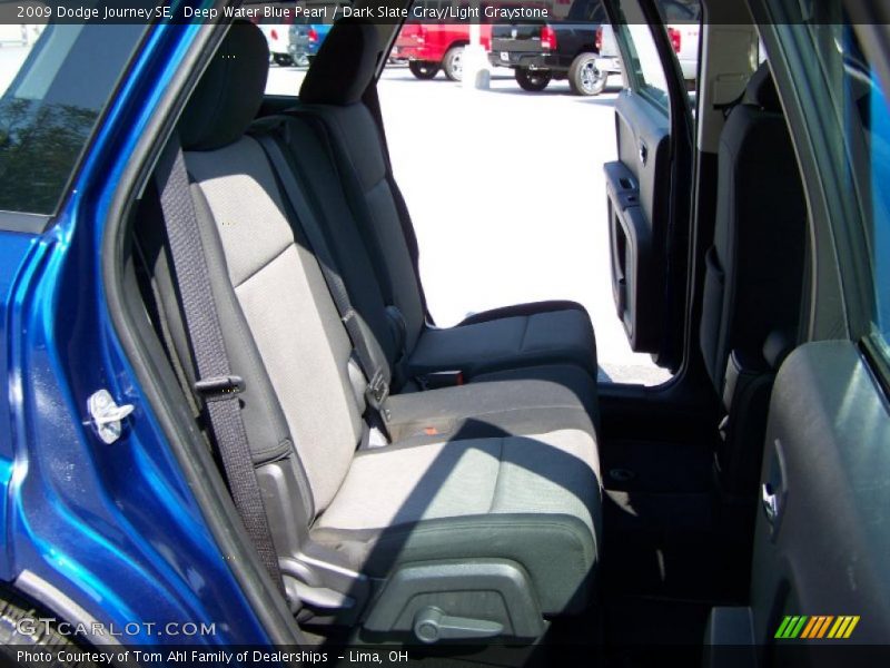 Deep Water Blue Pearl / Dark Slate Gray/Light Graystone 2009 Dodge Journey SE