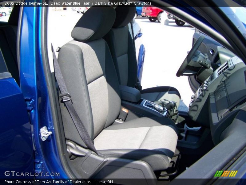 Deep Water Blue Pearl / Dark Slate Gray/Light Graystone 2009 Dodge Journey SE