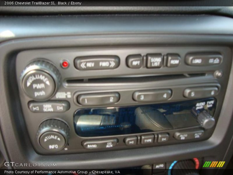 Black / Ebony 2006 Chevrolet TrailBlazer SS