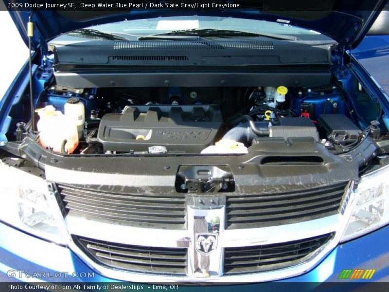 Deep Water Blue Pearl / Dark Slate Gray/Light Graystone 2009 Dodge Journey SE