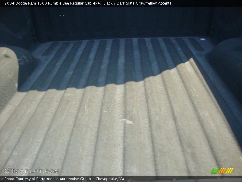 Black / Dark Slate Gray/Yellow Accents 2004 Dodge Ram 1500 Rumble Bee Regular Cab 4x4