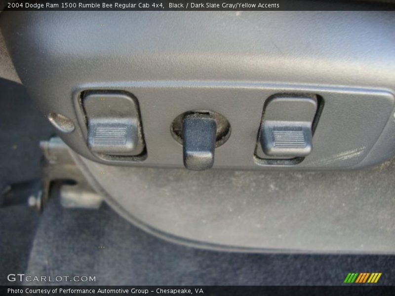 Black / Dark Slate Gray/Yellow Accents 2004 Dodge Ram 1500 Rumble Bee Regular Cab 4x4