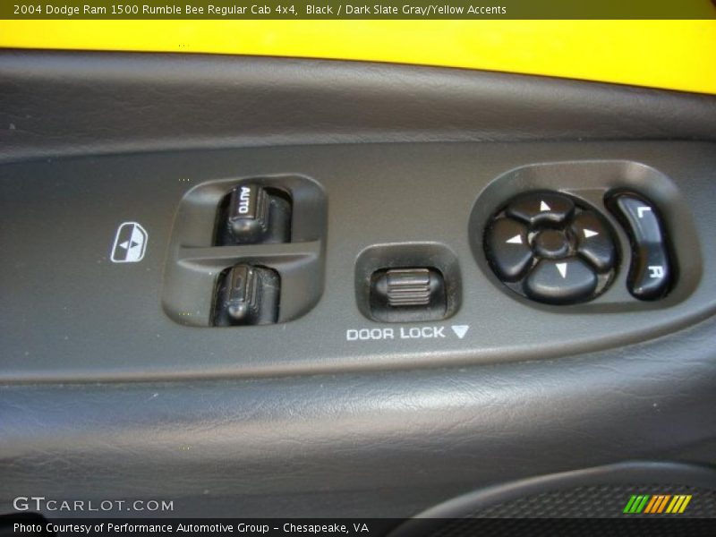 Black / Dark Slate Gray/Yellow Accents 2004 Dodge Ram 1500 Rumble Bee Regular Cab 4x4
