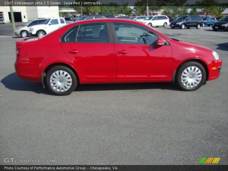 Salsa Red / Anthracite 2007 Volkswagen Jetta 2.5 Sedan