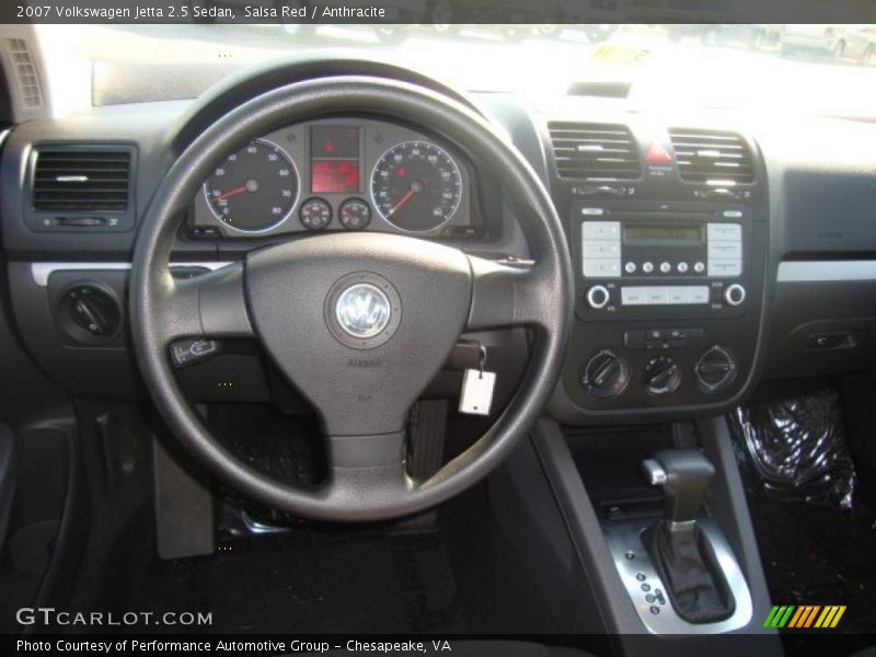 Salsa Red / Anthracite 2007 Volkswagen Jetta 2.5 Sedan