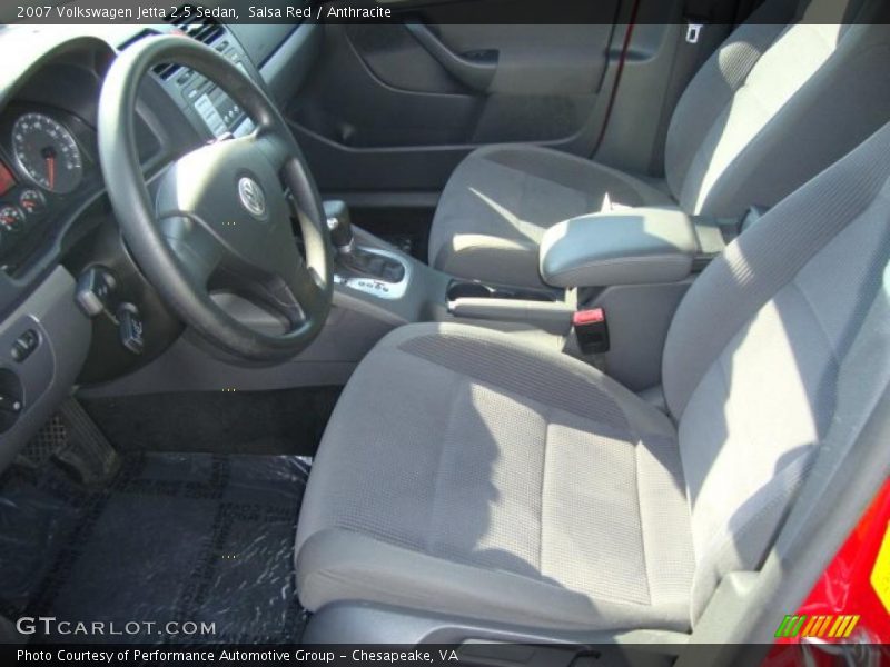 Salsa Red / Anthracite 2007 Volkswagen Jetta 2.5 Sedan