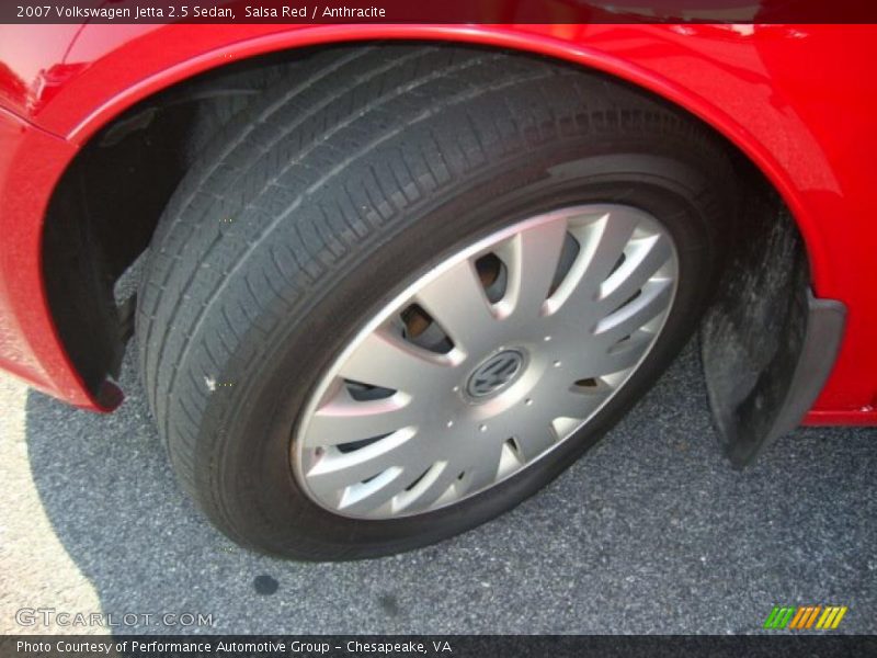 Salsa Red / Anthracite 2007 Volkswagen Jetta 2.5 Sedan