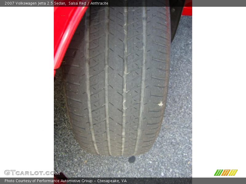 Salsa Red / Anthracite 2007 Volkswagen Jetta 2.5 Sedan
