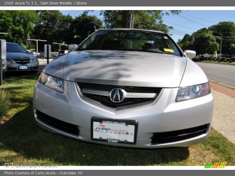 Satin Silver Metallic / Ebony 2005 Acura TL 3.2