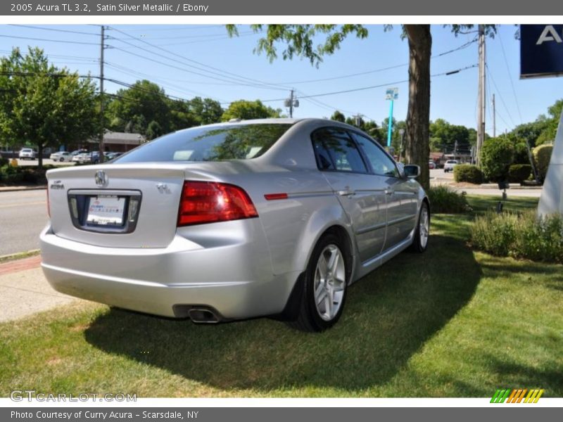 Satin Silver Metallic / Ebony 2005 Acura TL 3.2