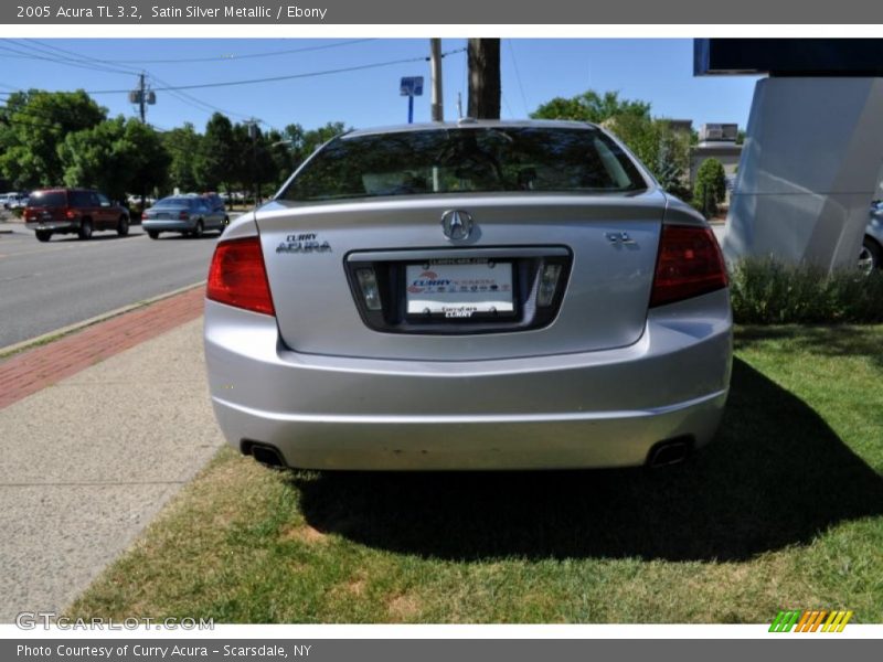 Satin Silver Metallic / Ebony 2005 Acura TL 3.2