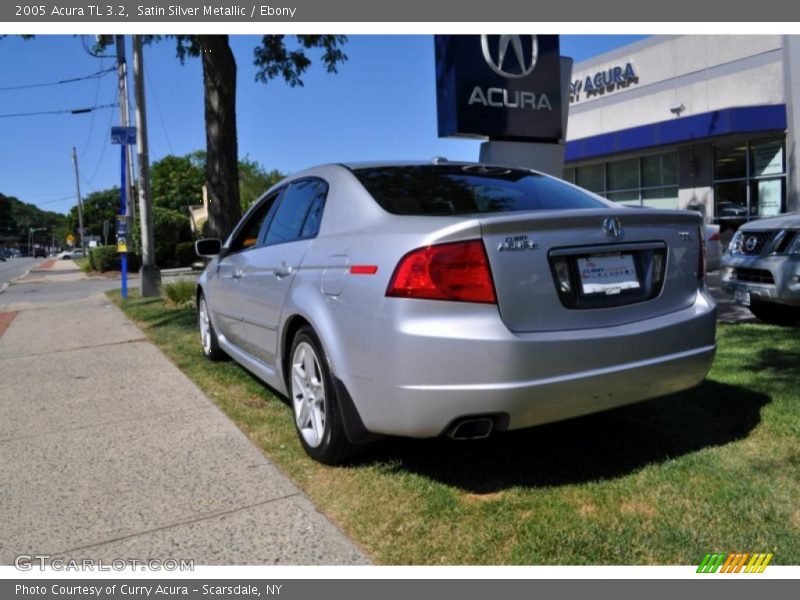 Satin Silver Metallic / Ebony 2005 Acura TL 3.2