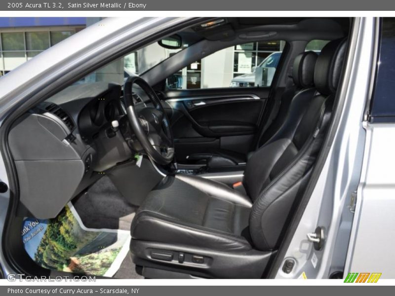 Satin Silver Metallic / Ebony 2005 Acura TL 3.2